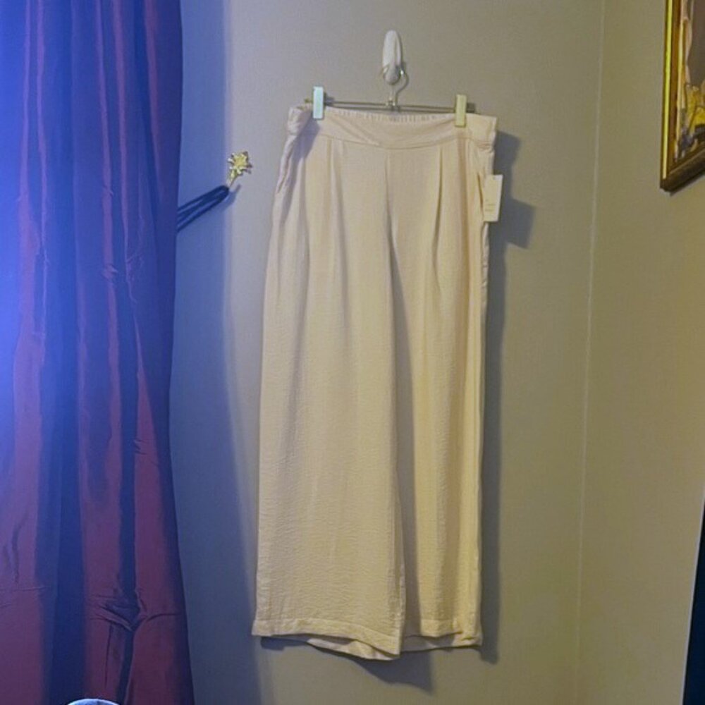 NWT - A New Day - Flowy Cream Pants